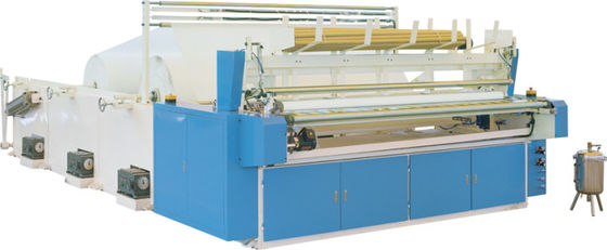 380V Toiletpapier die van het snijmachine het Automatische Jumbobroodje Machine maken