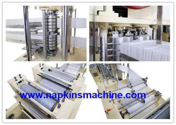 Jumbobroodjesservet het In reliëf maken Machine, 3000 stukken/Min Tissue Paper Production Machine