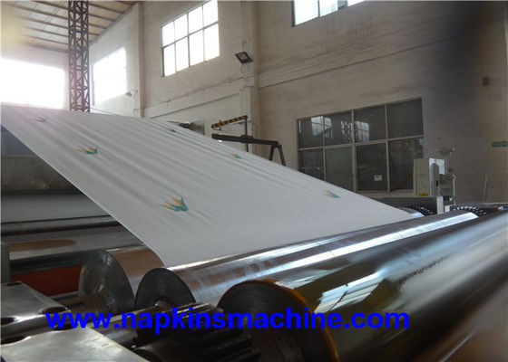 PLC van Siemens de Machine van de Servetdruk, 1200 stukken/Min Digital Napkin Printing Machine