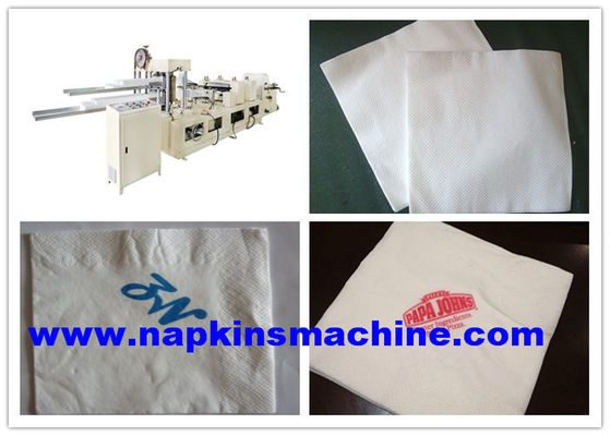 Ce 4 VOUWEN 2200 Bladen/Min Serviette Napkin Printing Machine