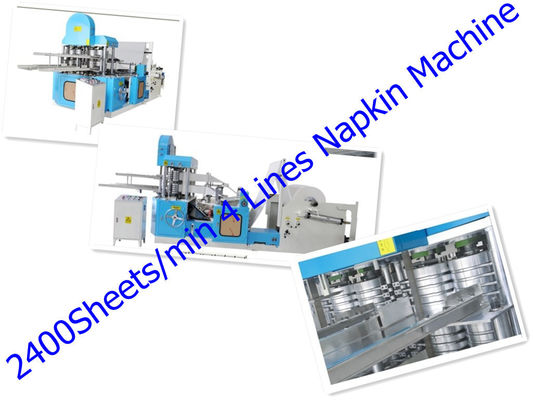 ACHT VOUWEN5.5kw PLC Automatisch Servet die Machine maken