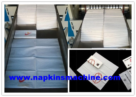 500 Blad/het Servetdocument die van het Lijn Jumbobroodje 7.5KW Machine maken