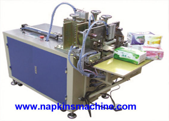 15 Pakken/Min Napkin Packing Machine, PLC de Verpakkende Machine van het Controlepapieren zakdoekje