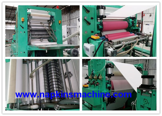 De Vouwenplc van Ce N Controlemechanisme Hand Towel Machine/Weefsel Productiemachine