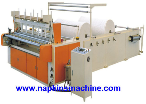 1400mm Breedteplc Touch screentoiletpapier die Machine omzetten