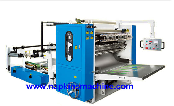 PLC Machine van het Kleurendruk7.5kw Pop omhoog Gezichtsweefsel/de Machine van de Papieren zakdoekjemaker