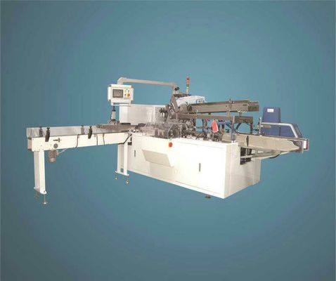 Gezichtspapieren zakdoekjevakje Verpakkingsmachine (Automatische Doos Verzegelende Machine) voor Kubusvakje gezichtsweefsel het Verpakken