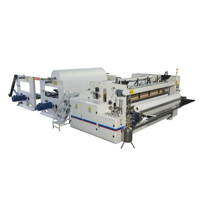 200 m/Min 3500mm Breedteplc Document Broodje die Machine scheuren