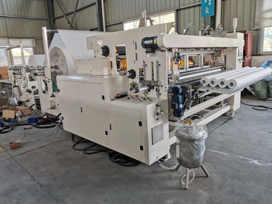 1400mm Breedteplc Touch screentoiletpapier die Machine omzetten