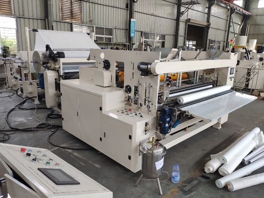 90mm Grootte7.5kw Siemens Toiletpapier die Machine maken