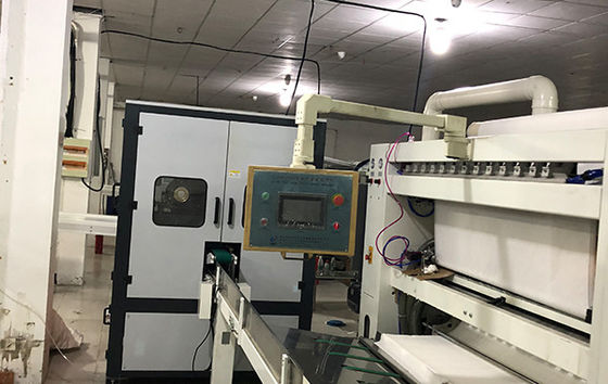 100 trekken/Min Tissue Paper Maker, 210mm Grootteplc Gezichtsweefselproductielijn