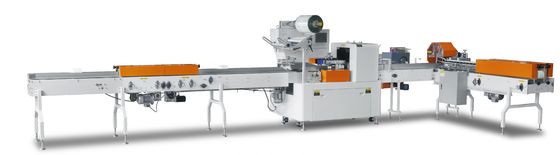 40 zakken/Min van het de Zakservet van 7.5KW Zachte de Verpakkingsmachine/de Machine van de Papieren zakdoekjeverpakking
