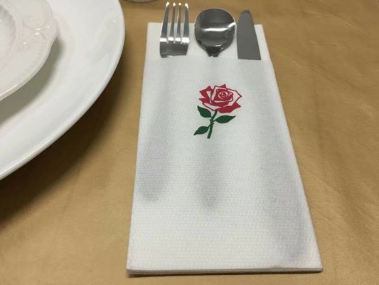 Lange Vouwen 2200 Bladen/Min Black Dinner Napkin Embossing-Machine