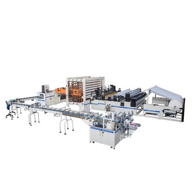 De regelbare Laminering die van de Keukenhanddoek Machine 3500mm opnieuw opwinden Broodje