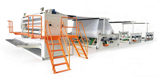 V Vouwen van 1200sheet/min het Gezichtsweefsel die tot Machine 380V 6 maken Lijnen