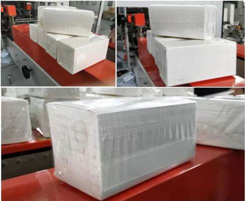 het Papieren zakdoekjemachine van 18g/M2 7.5KW het Gezichts Pneumatische Tellen