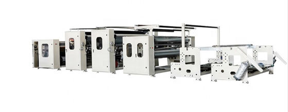 200m/ Min Toilet Paper Machine Embossed die Opnieuw opwindend Broodje 7.5KW scheuren