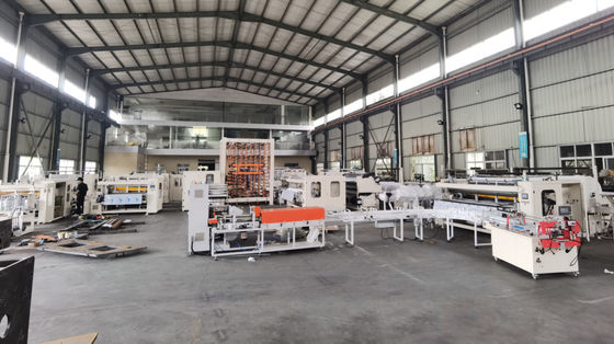3500mm het Broodjesmachine 400m/Min With Wrapping van het Breedte11kw Toiletpapier