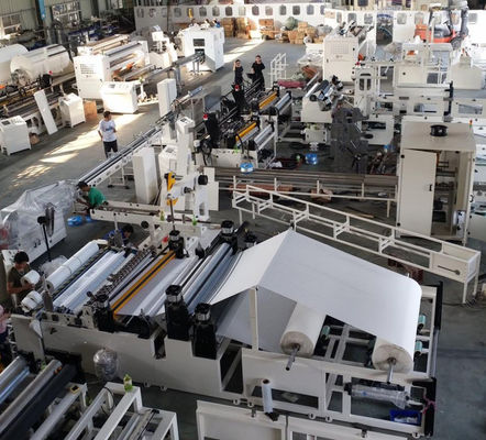 2850mm Breedteclosetrol die tot Machine 200m/maken Min 3HP Full Auto